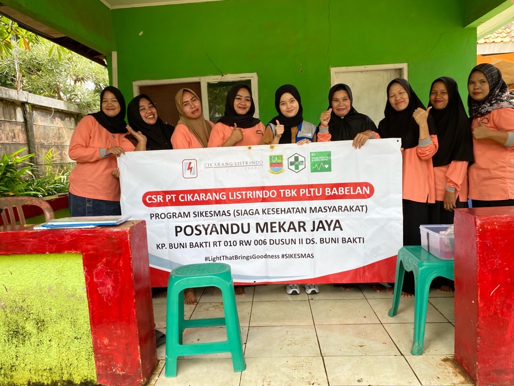 Program CSR Pendampingan Posyandu Desa Muara Bakti & Buni Bakti